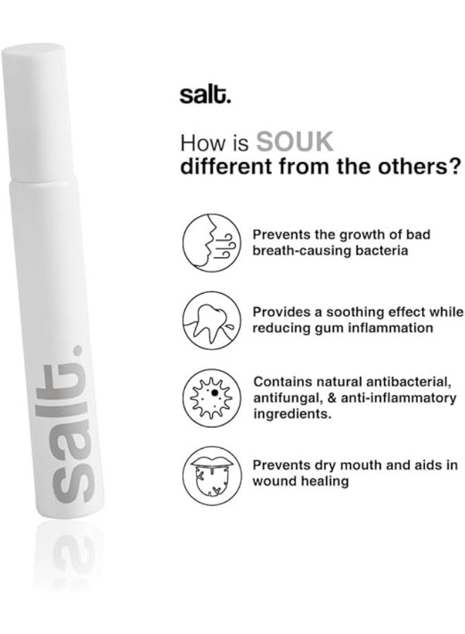 سولت أورال كير سبراي فم إنعاش النفس نكهة الشمر والنعناع سعة ١٠ مل - Image 3