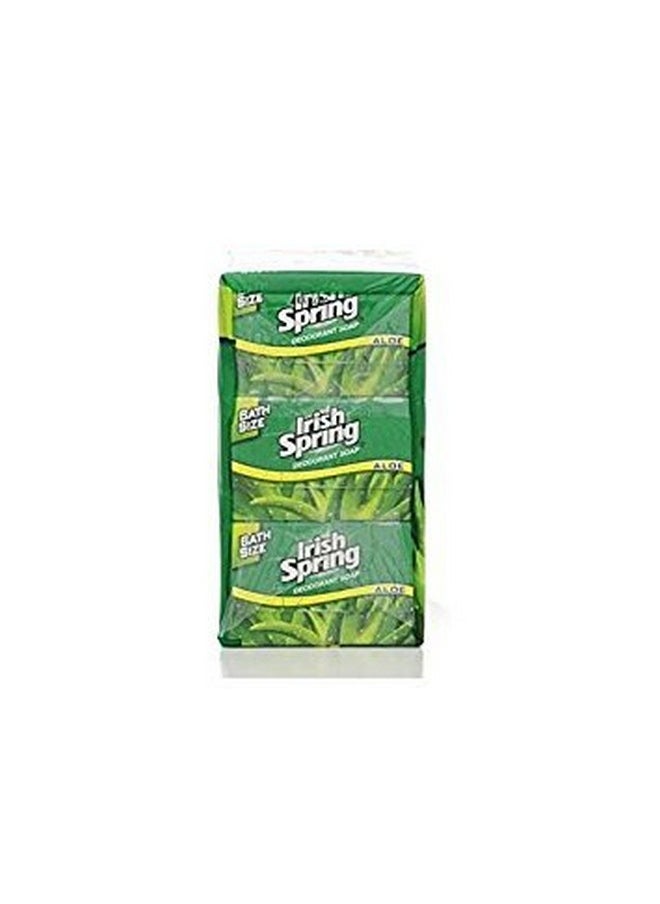Irish Spring Irish Spring Deodorant Soap, Aloe, 3.75 oz (Pack of 3)  - Image 3