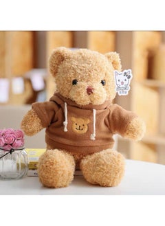 Claw Machine Dolls Toy/plushie For Kids Adults - Fun Arcade Game Play - Soft Stuffed Animal Toy Various Colors Available-Specifications:Curry Sweatshirt Bear-Color:50cm