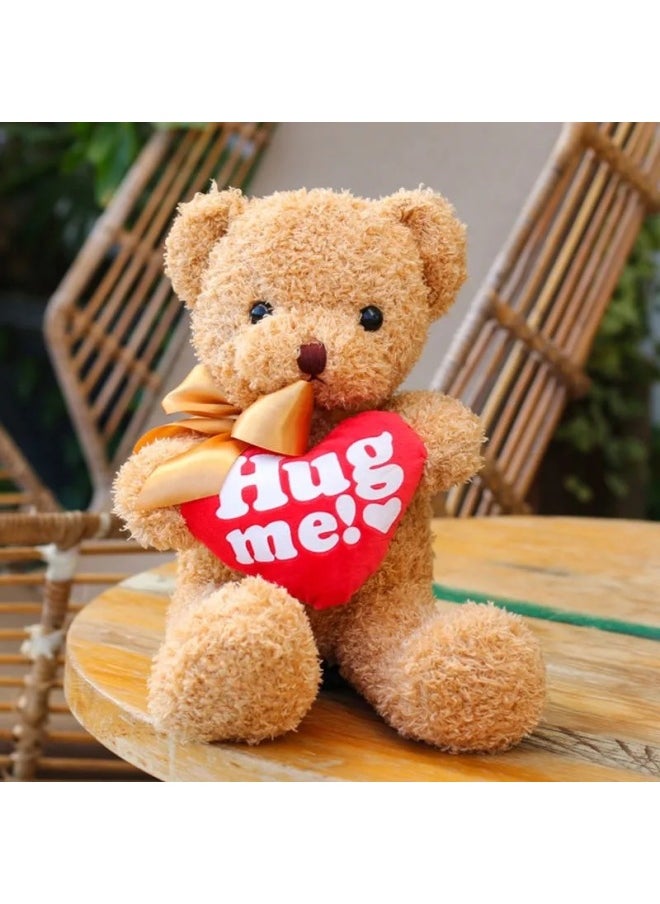 Generic - Claw Machine Dolls Toy/plushie For Kids Adults - Fun Arcade Game Play - Soft Stuffed Animal Toy Various Colors Available-Specifications:Curry Sweatshirt Bear-Color:50cm - Image 1