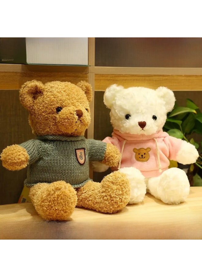 Generic - Claw Machine Dolls Toy/plushie For Kids Adults - Fun Arcade Game Play - Soft Stuffed Animal Toy Various Colors Available-Specifications:Curry Sweatshirt Bear-Color:50cm - Image 1