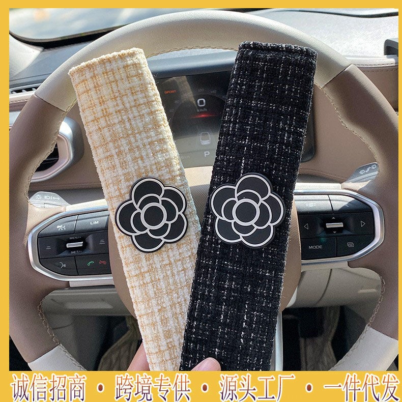 Car Seat Belt Shoulder Pad Xiaoxiang Style Child Protection Anti-Strangulation Soft Four-Season Universal Safety Belt Cover - Image 2