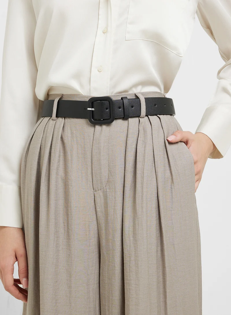 Ginger Square Buckle Belt