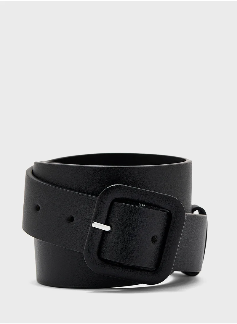 Ginger Square Buckle Belt