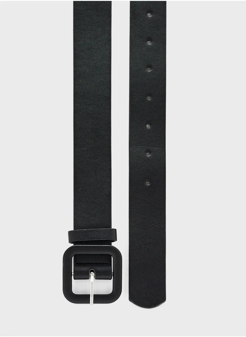 Ginger Square Buckle Belt