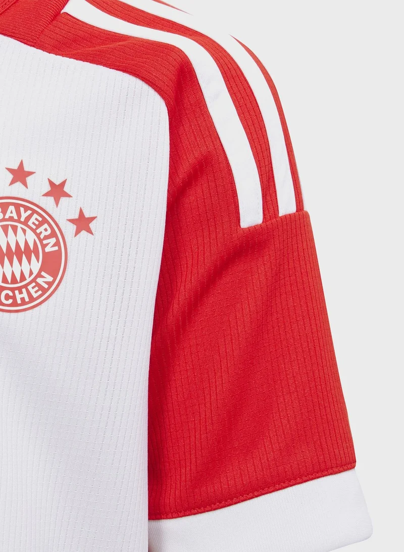 Adidas Fc Bayern 23/24 Home Mini Kit