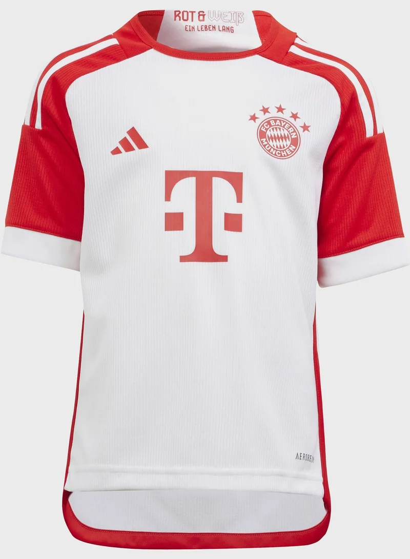 Adidas Fc Bayern 23/24 Home Mini Kit