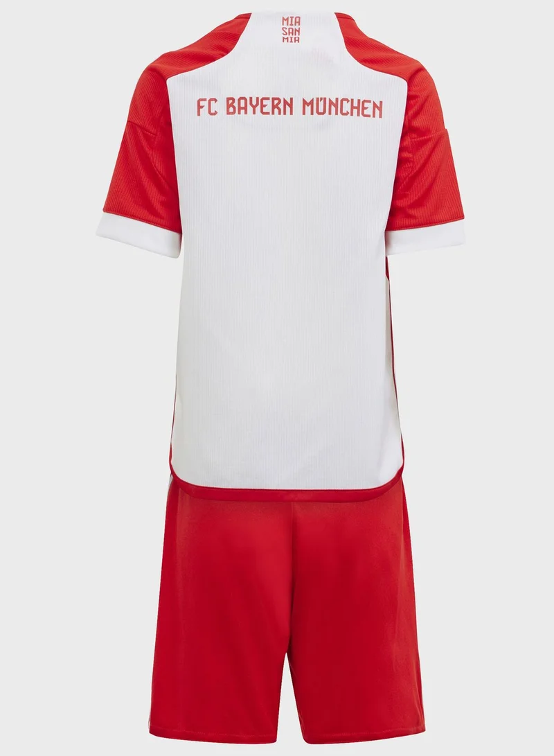Adidas Fc Bayern 23/24 Home Mini Kit
