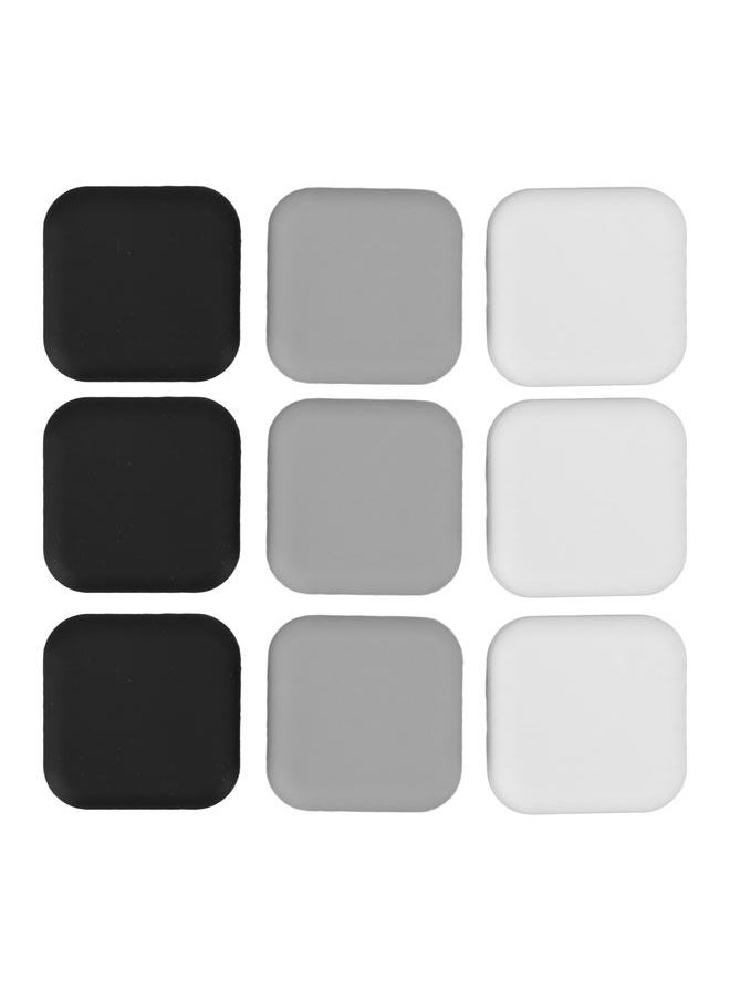Thoraya 12PCS Door Handle Bumper Clear Self Adhesive Silicone Noise Damping Door Stopper Pad Wall Protector for Home Cabinet Office  - Image 2