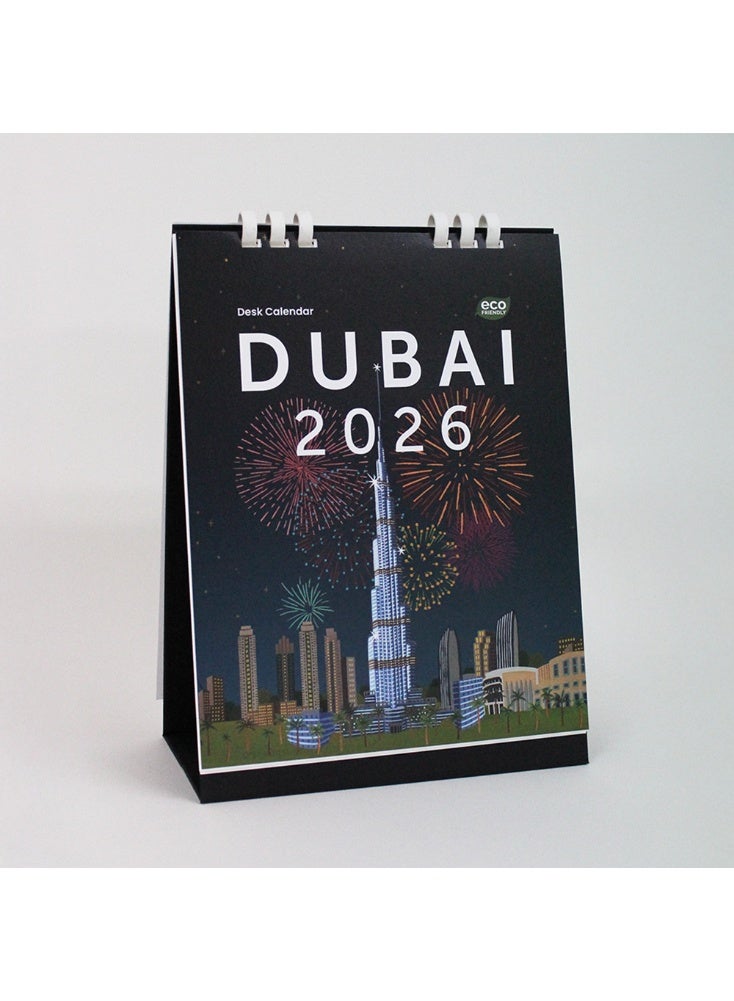 تقويم دبي المكتبي 2026 - Image 1