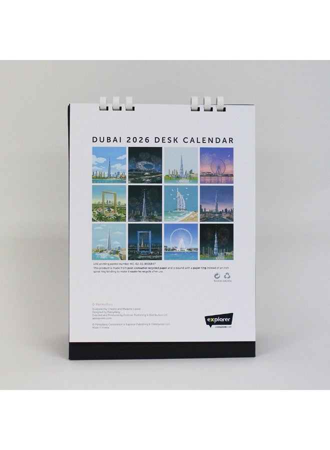 تقويم دبي المكتبي 2026 - Image 2