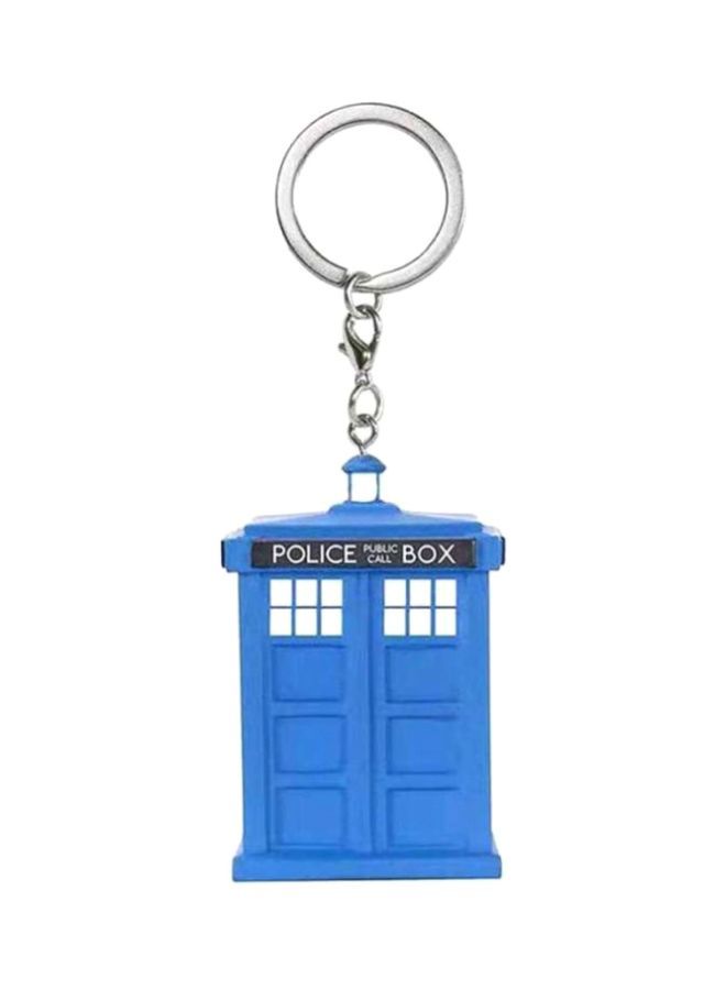 NIBEMINENT Pop! Doctor Who Police Booth Figure Toy Keychain  - Image 1