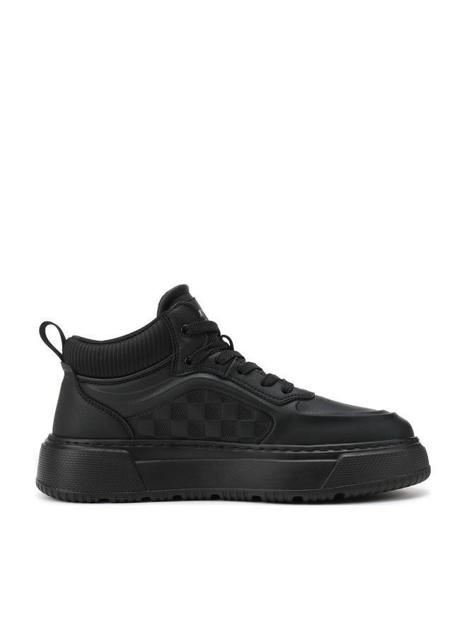 Sky View Men's Fashion Casual Sneakers Lace Up Walking Shoes Non Slip Ideal for Business Casual Indoor Outdoor Breathable, Stylish,Soft sole  Lightweight & Comfortable Shoes - Image 1