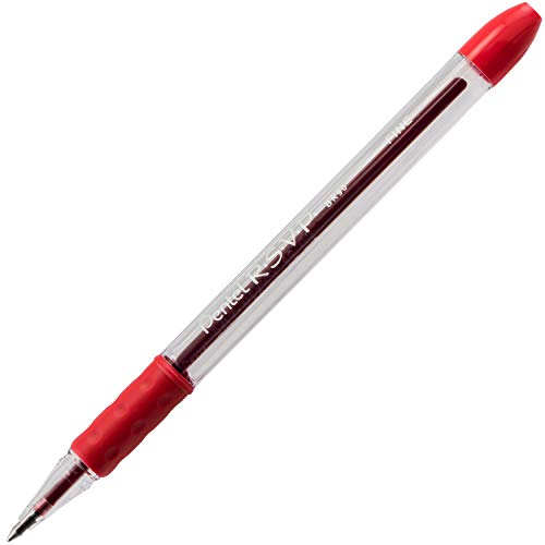 Pentel قلم حبر جاف بنتل RSVP، خط رفيع، (0.7 مم)، حبر أحمر (BK90BP5B) (عبوة من 1، إجمالي 5 عدّات) - Image 2