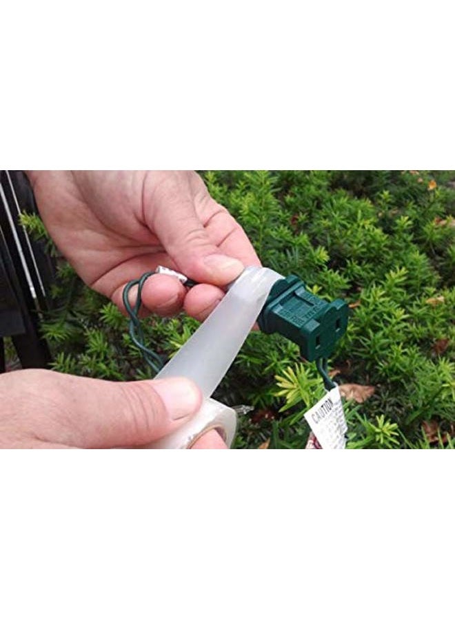 Nashua 1541204 1 in. x 10 ft. Stretch & Seal Self-Fusing Silicone Tape in Clear - Image 3