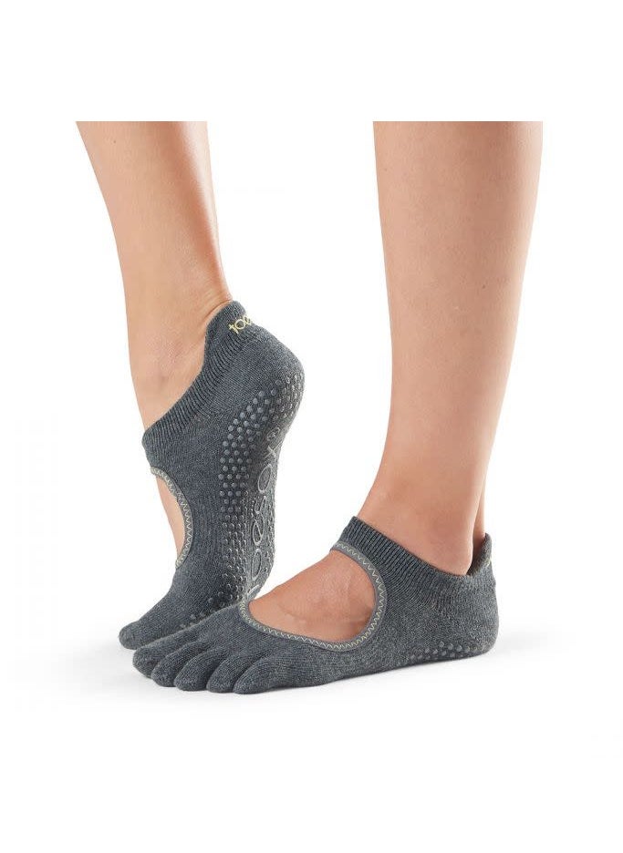 Toesox BELLARINA FULL TOE CHARCOAL XSMALL  - Image 1