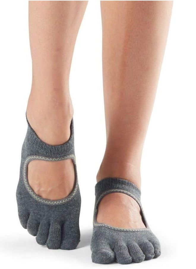 Toesox BELLARINA FULL TOE CHARCOAL XSMALL  - Image 2