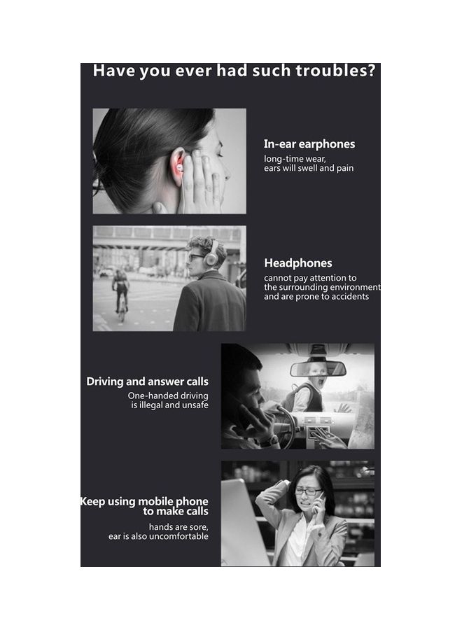NIBEMINENT F808 Wireless Bone Conduction Earphones  - Image 3