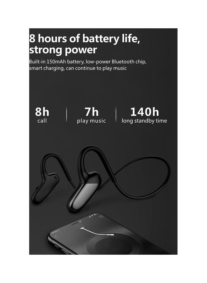 NIBEMINENT F808 Wireless Bone Conduction Earphones  - Image 5
