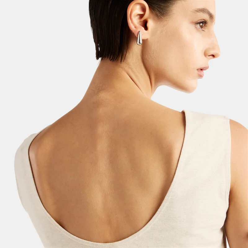 New Balance Beige Women's Fitted Tank Top for Women | Best Price UAE