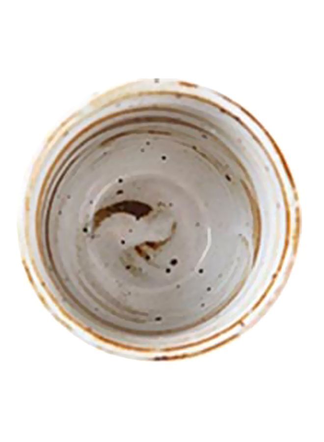 NIBEMINENT Stoneware Coffee Mug White/Brown 150ml - Image 2