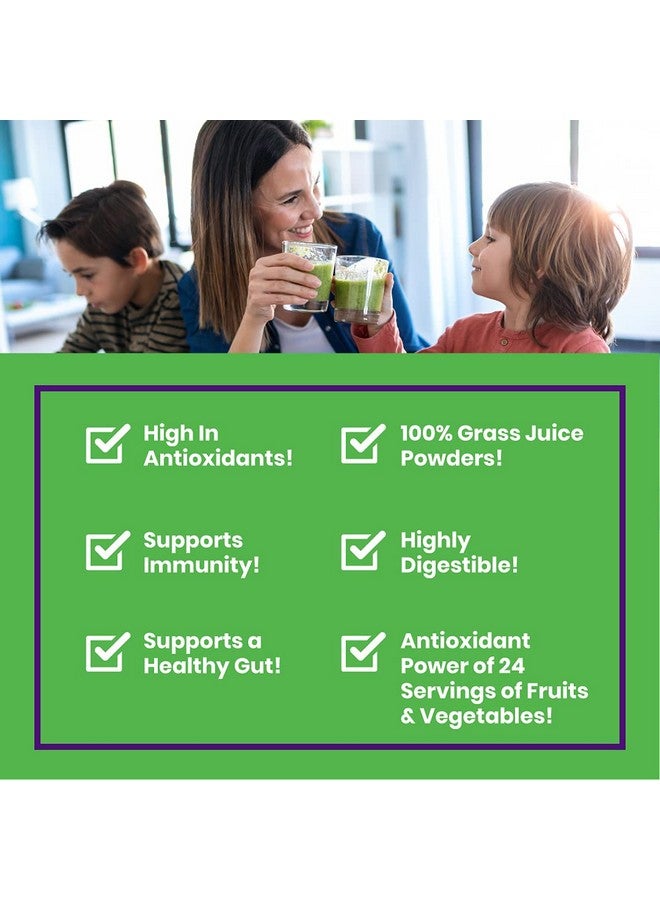 Paradise Herbs Orac Energy Greens Extract Organic Grass Juice Powder Non Gmo Gluten Free Keto Paleo Vegan 15 Servings - Image 4