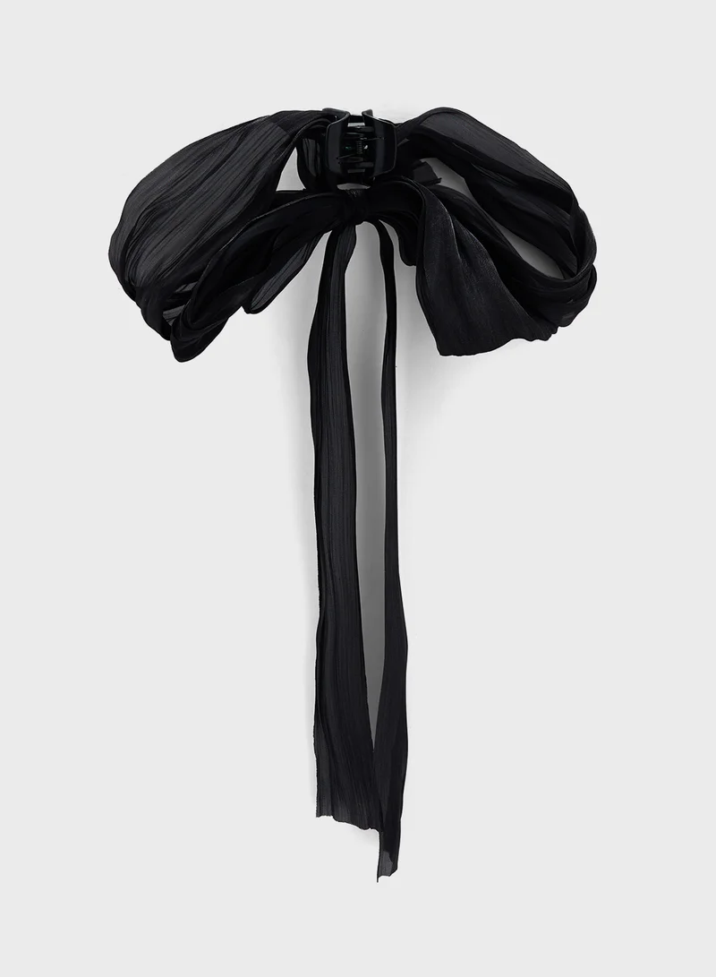 ELLA Bow Detail Claw Clip