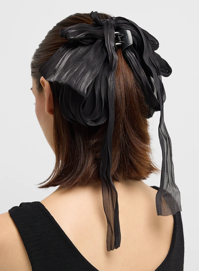ELLA Bow Detail Claw Clip