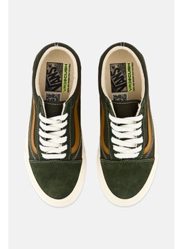 VANS Men Old Skool V2 Lace Up Casual Shoes, Green  - Image 2