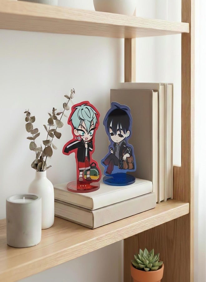 YJacuing Alien Stage Passion Love Series Acrylic Stand Stamp, Official ALNST 3rd Anniversary Collectible Anime Merch (Ivan) - Image 5