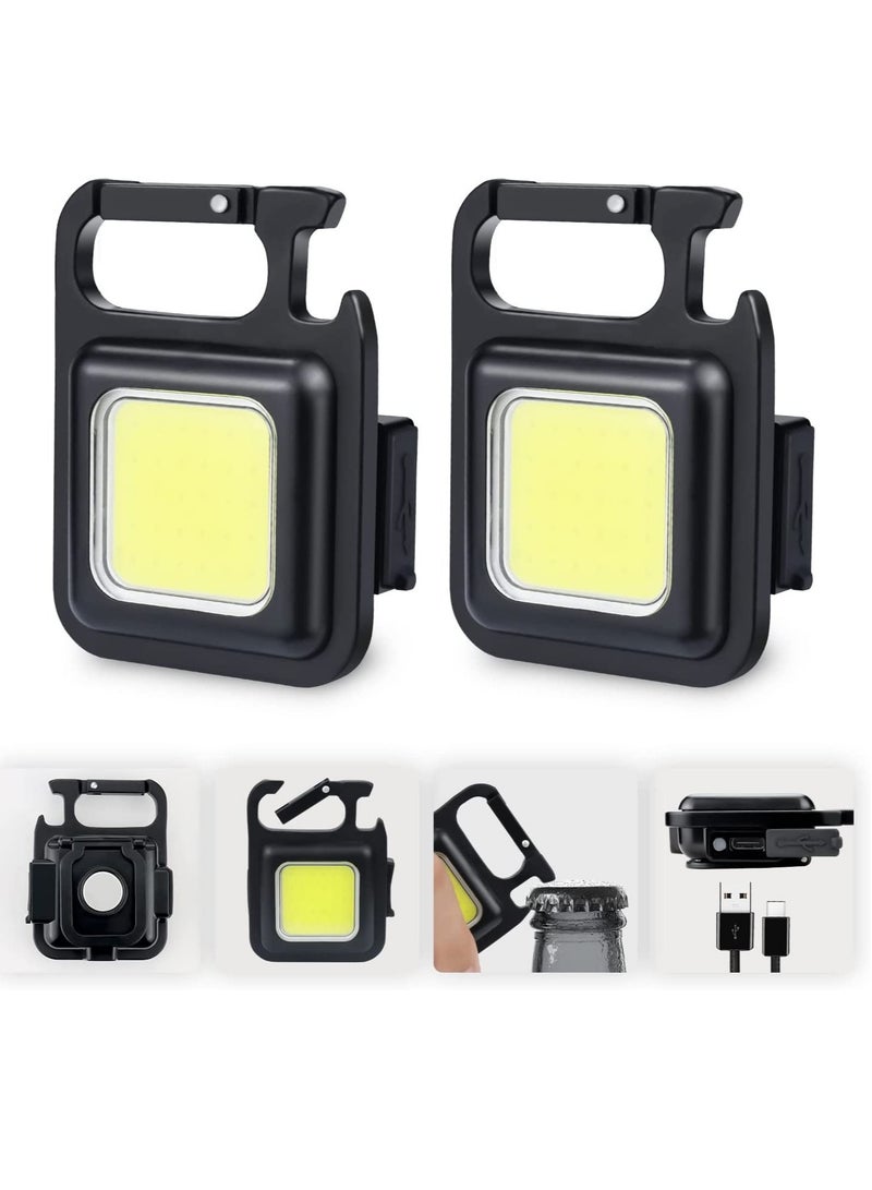 ELTRAZONE Rechargeable 800 Lumens Mini Flashlight - Pack of 2 - Image 1