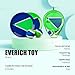 EVERICH TOY EVERICH Upgraded Toss and Catch Ball Game Set Indoor and Outdoor Games for Kids 312 Beach Sand Pool Water Toy Includes 2 Paddles 2 Sticky Balls Great Birthday Easter Gifts for Boys Girls - Image 4