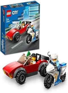 LEGO LEGO® City Police Bike Car Chase 60392 Building Toy Set (59 Pieces) 