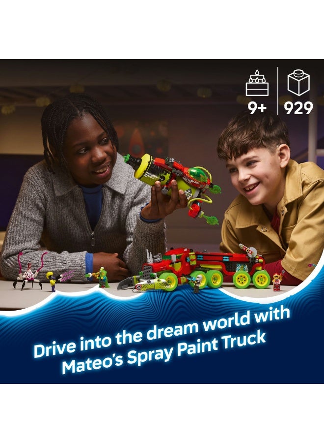 LEGO Dreamzzz Mateo'S Spray Paint Truck 71499 (929) Pieces  - Image 3