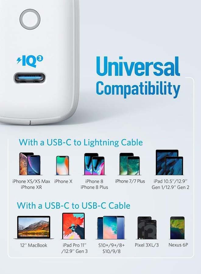 Anker 30W Power IQ 3.0 USB C Charger PowerPort III Mini, Compact Power Delivery - Image 4