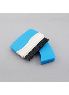 Double-head Computer Cleaning Brush Keyboard Brush/screen Wipe Digital Promotional Gifts With Cover Can Be Printed Log-Color:Blue