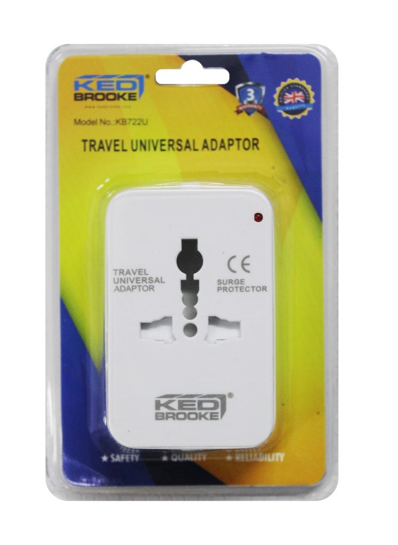 KEDBROOKE - Kedbrooke Travel Univesal Adaptor - Image 1