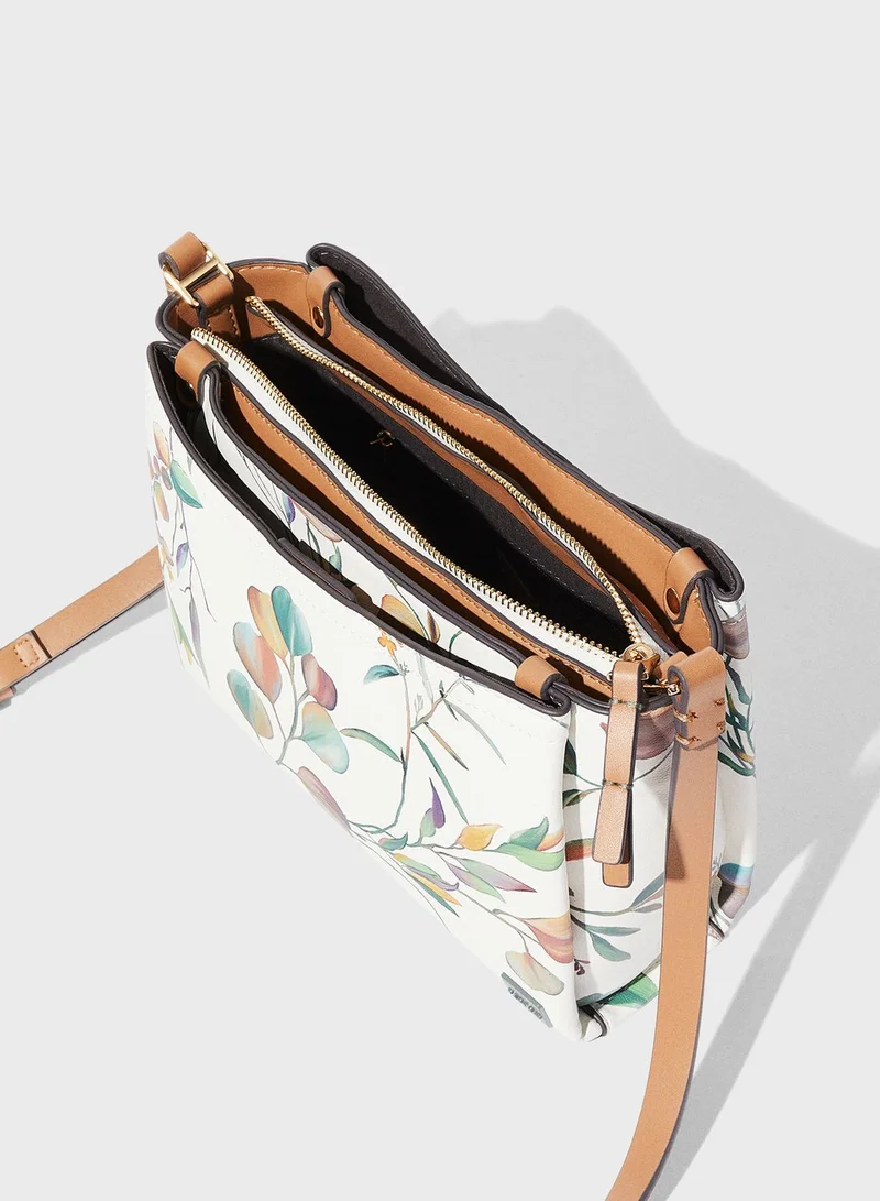 PARFOIS Multi Pocket Crossbody Bag