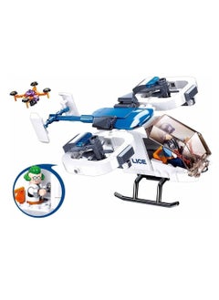 Sluban Sluban - Police Armored Transport Helicopter 161 Pieces - M38-B0823  - Image 2