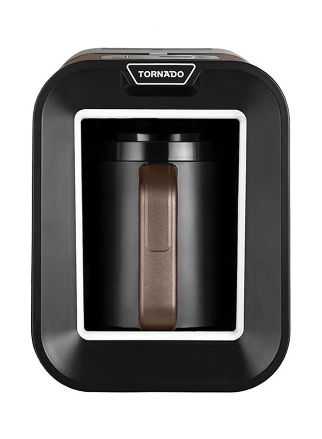 TORNADO Automatic Turkish Coffee Maker, Water Tank 280 ml 735 W TCME-100S-PRO Brown x Black - Image 1