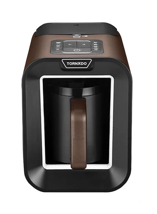 TORNADO Automatic Turkish Coffee Maker, Water Tank 280 ml 735 W TCME-100S-PRO Brown x Black - Image 2