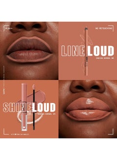 NYX PROFESSIONAL MAKEUP Line Loud Lip Liner Daring Damsel  - Image 4