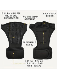 Goolsky Superior Protection & Comfort: Wear Resistant Gloves with Anti-Abrasion & Non-Slip Grip for Men & Women Weightlifting & Fitness Training  - Image 2