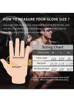 Goolsky Superior Protection & Comfort: Wear Resistant Gloves with Anti-Abrasion & Non-Slip Grip for Men & Women Weightlifting & Fitness Training  - Image 4