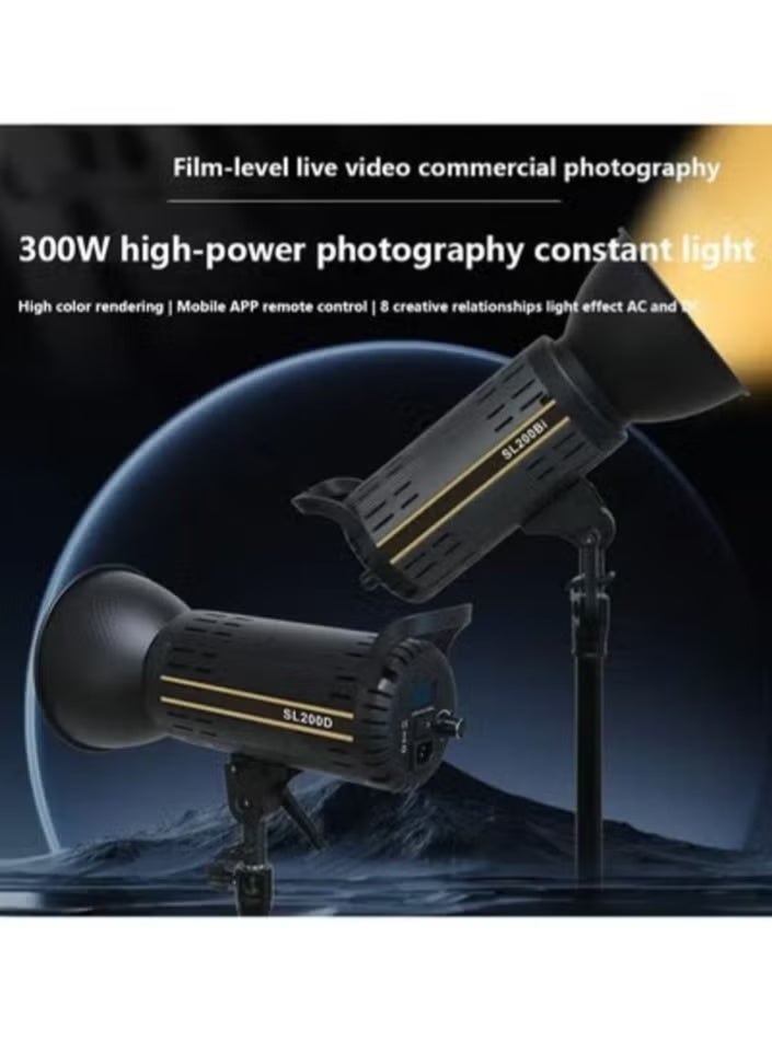 Shitak SL200D LED Photography Light 5600K Professional Photo Studio Spotlight Photography Lighting Bowens Mount - Image 5