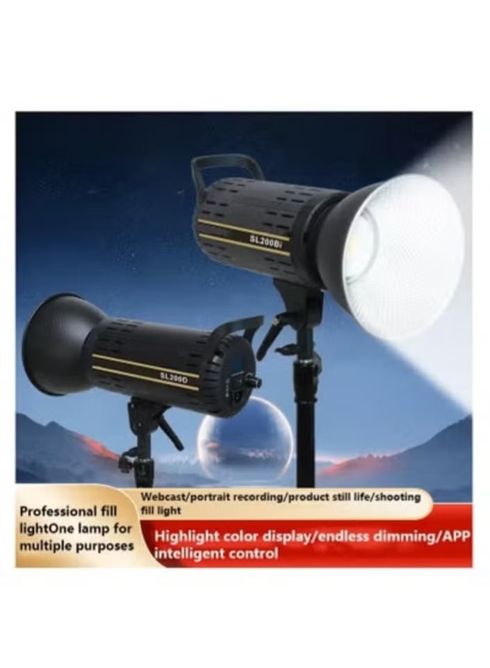 Shitak SL200D LED Photography Light 5600K Professional Photo Studio Spotlight Photography Lighting Bowens Mount - Image 4