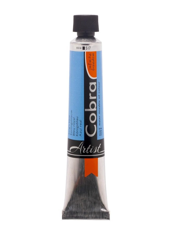 Cobra Water-Mixable Oil Paint 40 ml Tube - King's Blue - Image 1