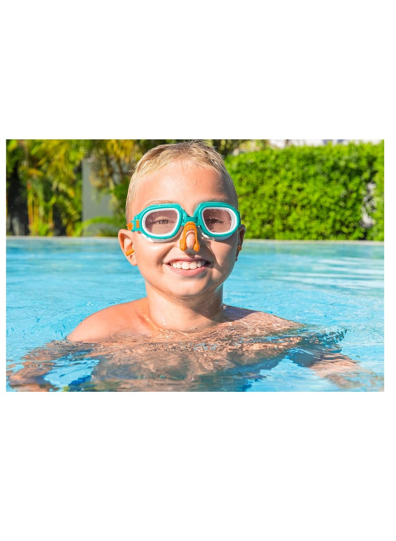 Bestway kids swimming goggle set with nose and ear plus 3 in 1 - No:26034 - Image 3