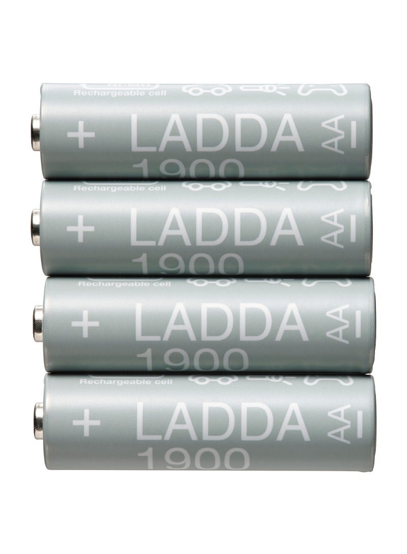 لادا بطاريات قابلة لإعادة الشحن – AA 1.2 فولت | LADDA HR06 – 1900 مللي أمبير