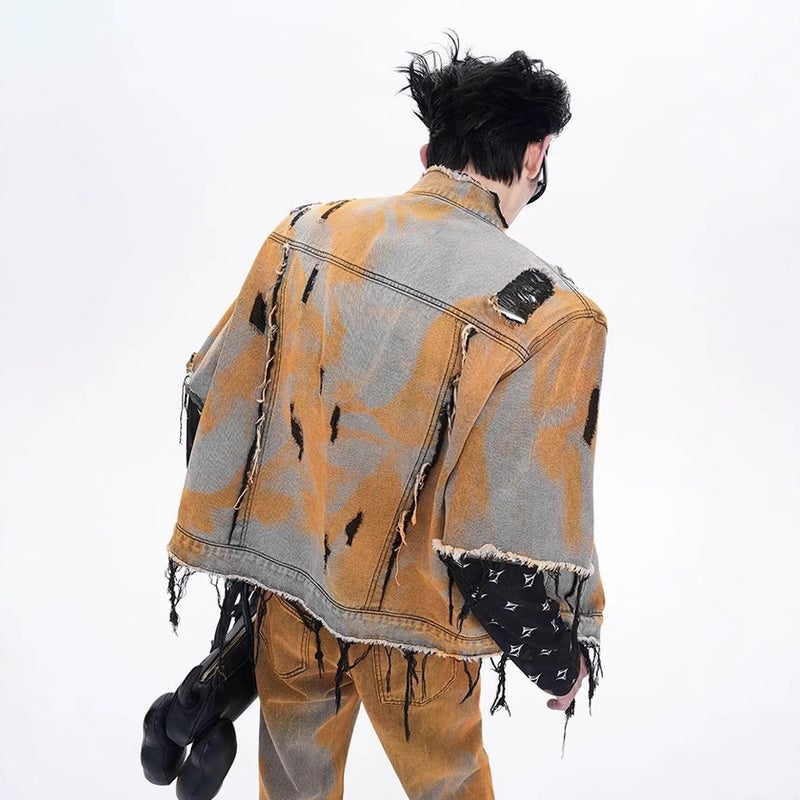 Unisex Classic Denim Jeans Loose Fit Daily Outdoor Wear - Image 5